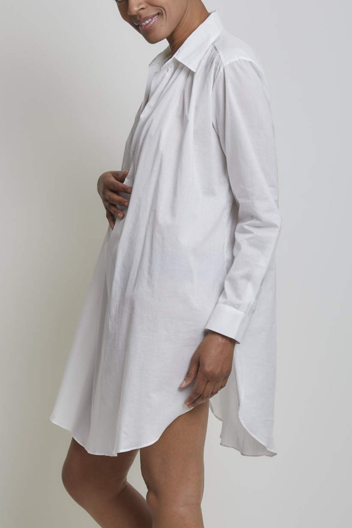 Romeo Sleepshirt in White