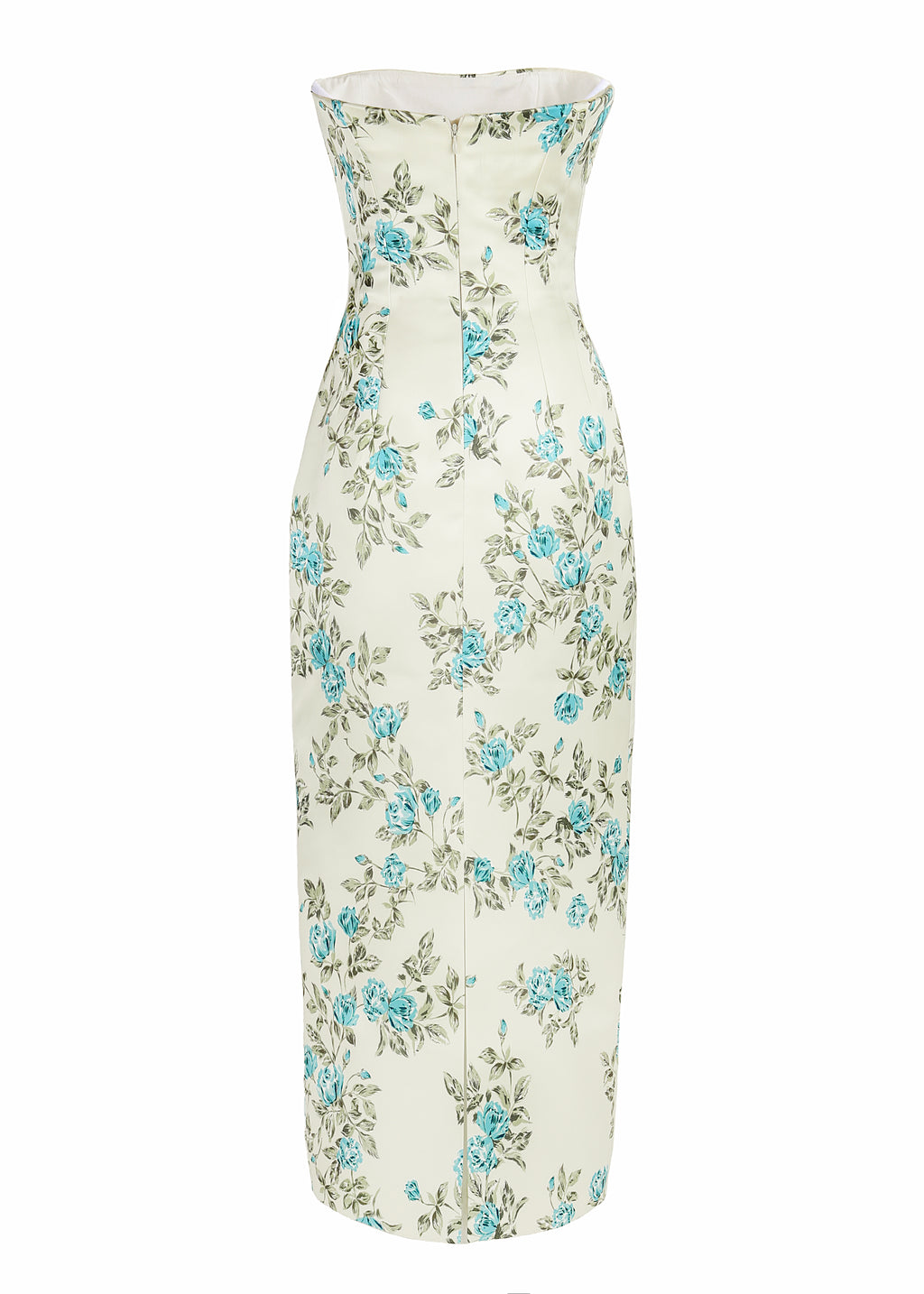 OTM Exclusive: Leila Floral Dress in Blue Turquoise US 6 | UK 10 OTM Exclusive: Leila Floral Dress in Blue Turquoise US 6 | UK 10
