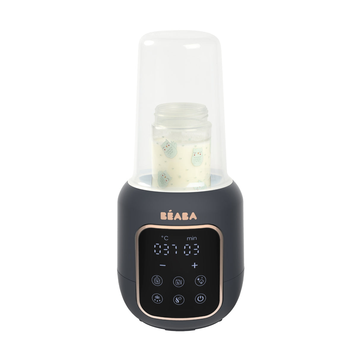 Milk Baby Bottle & Jar Warmer in Midnight