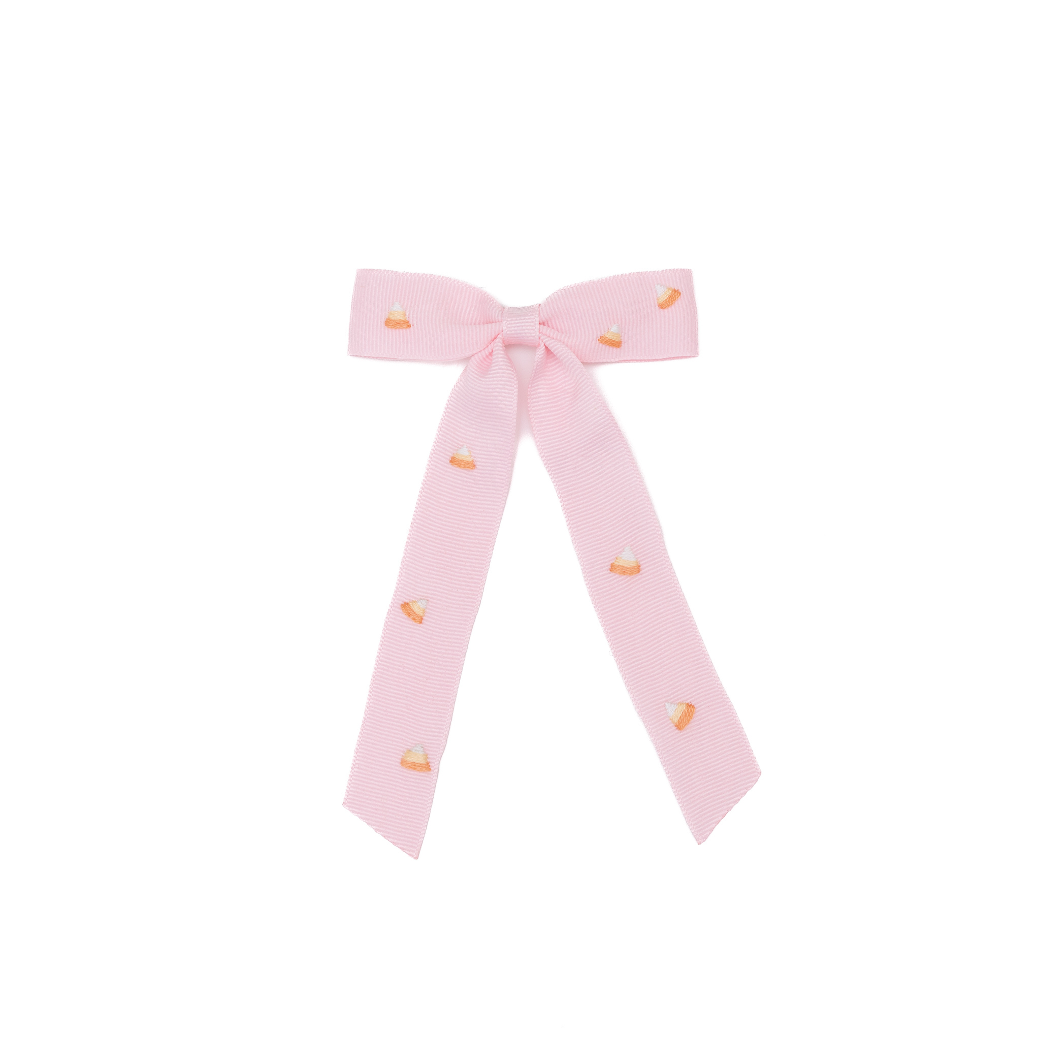 Candy Corn Bow in Pink
