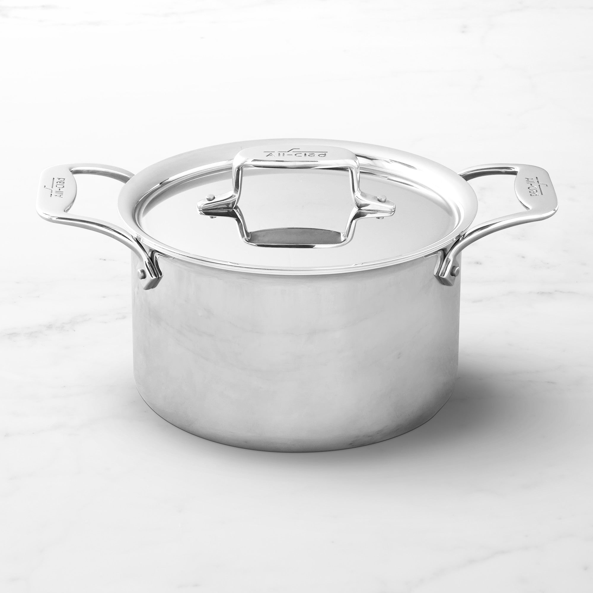 All-Clad D5 Stainless Steel Soup Pot, 4Qt