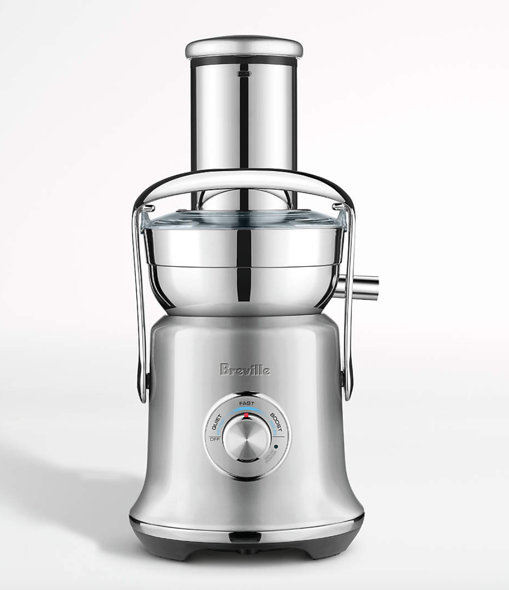 Breville® Juice Fountain® Cold XL Brushed Stainless Steel Cold Press Juicer