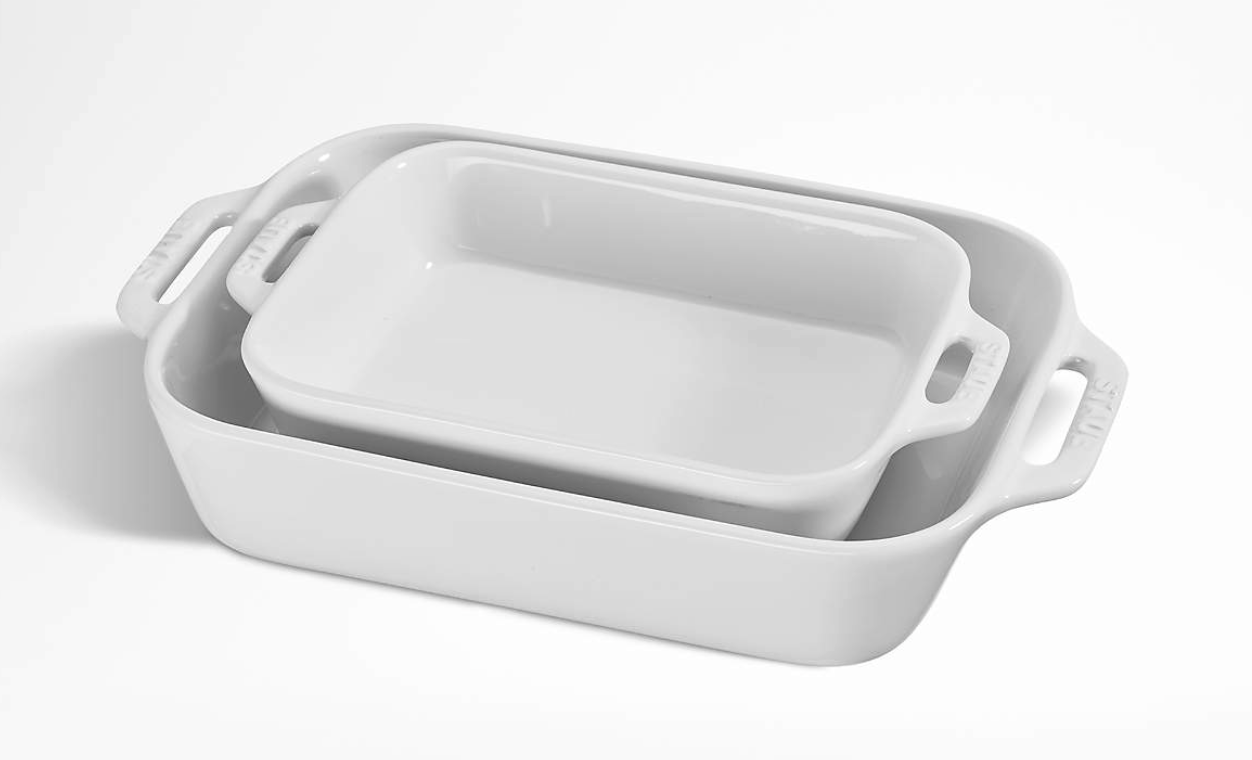 2-Piece Rectangular Baker Set