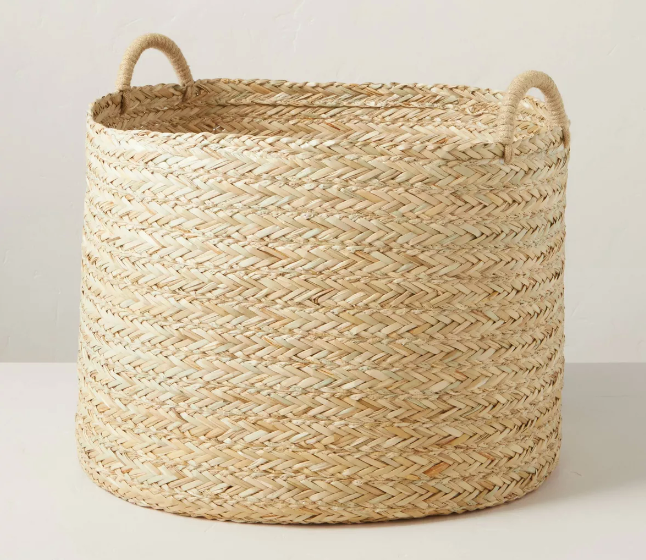 Braided Grass Storage Basket - Hearth & Hand™ with Magnolia