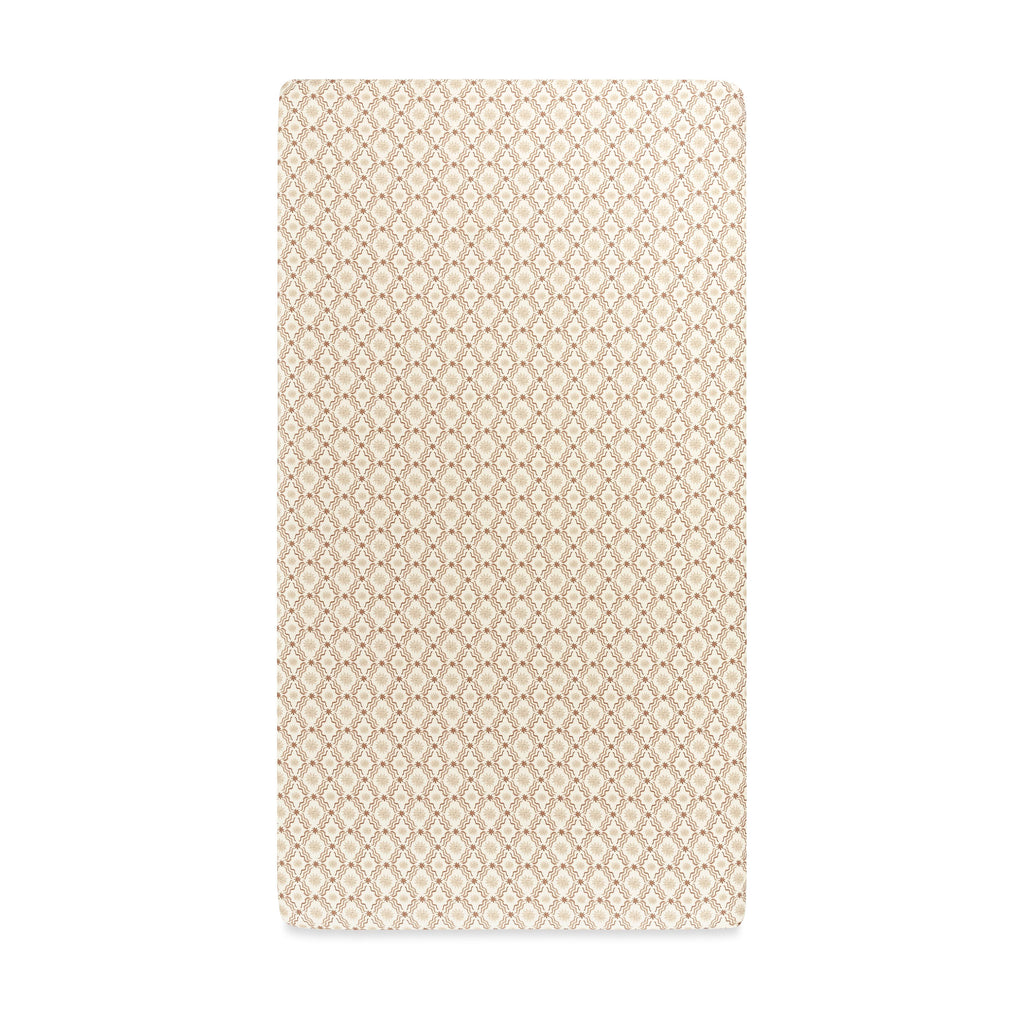 Crib Sheet in GOTS Certified Organic Brushed Cotton by Nate Berkus in Autumn Star