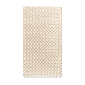 Crib Sheet in GOTS Certified Organic Brushed Cotton by Nate Berkus in Autumn Star
