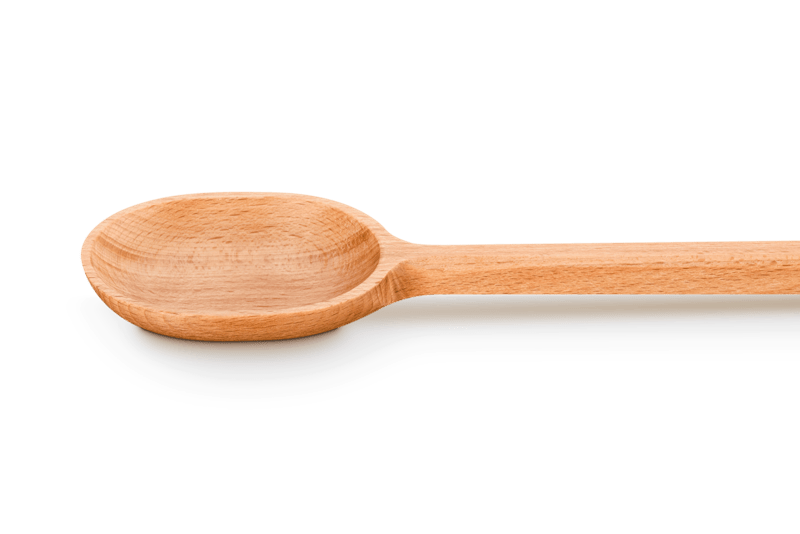Signature Wood Serving Spoon