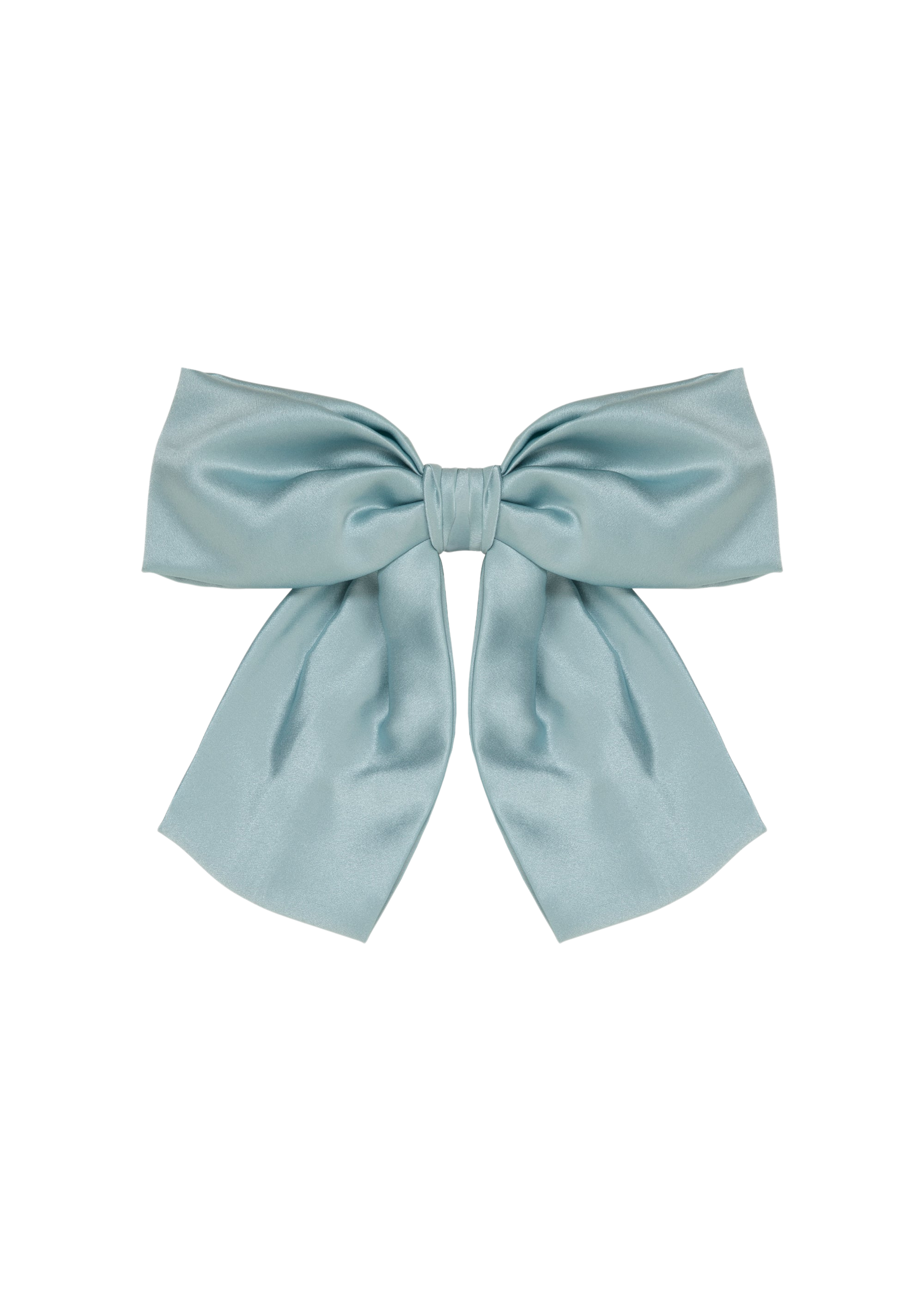 Tilly Bow Barrette in Powder