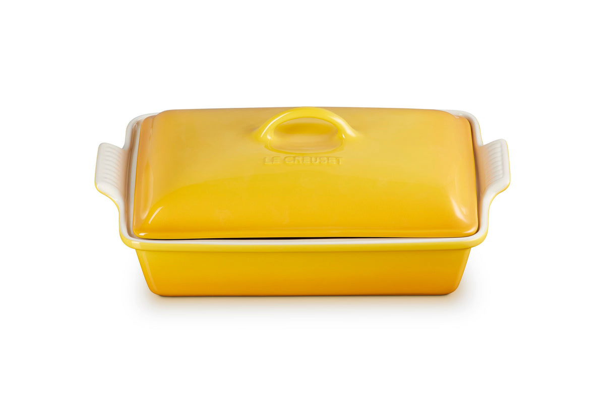 Le Creuset Heritage Rectangular Casserole, 4 qt., Nectar