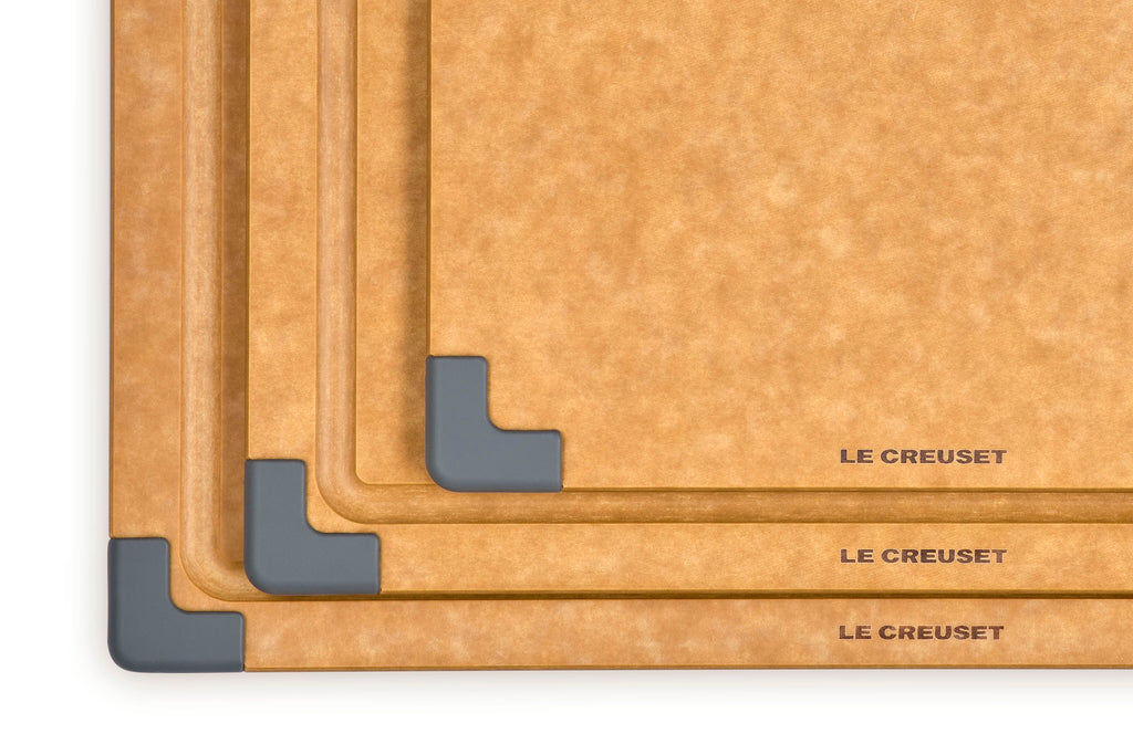 Le Creuset Set of 3 Paper Fiber Cutting Boards, , Oyster