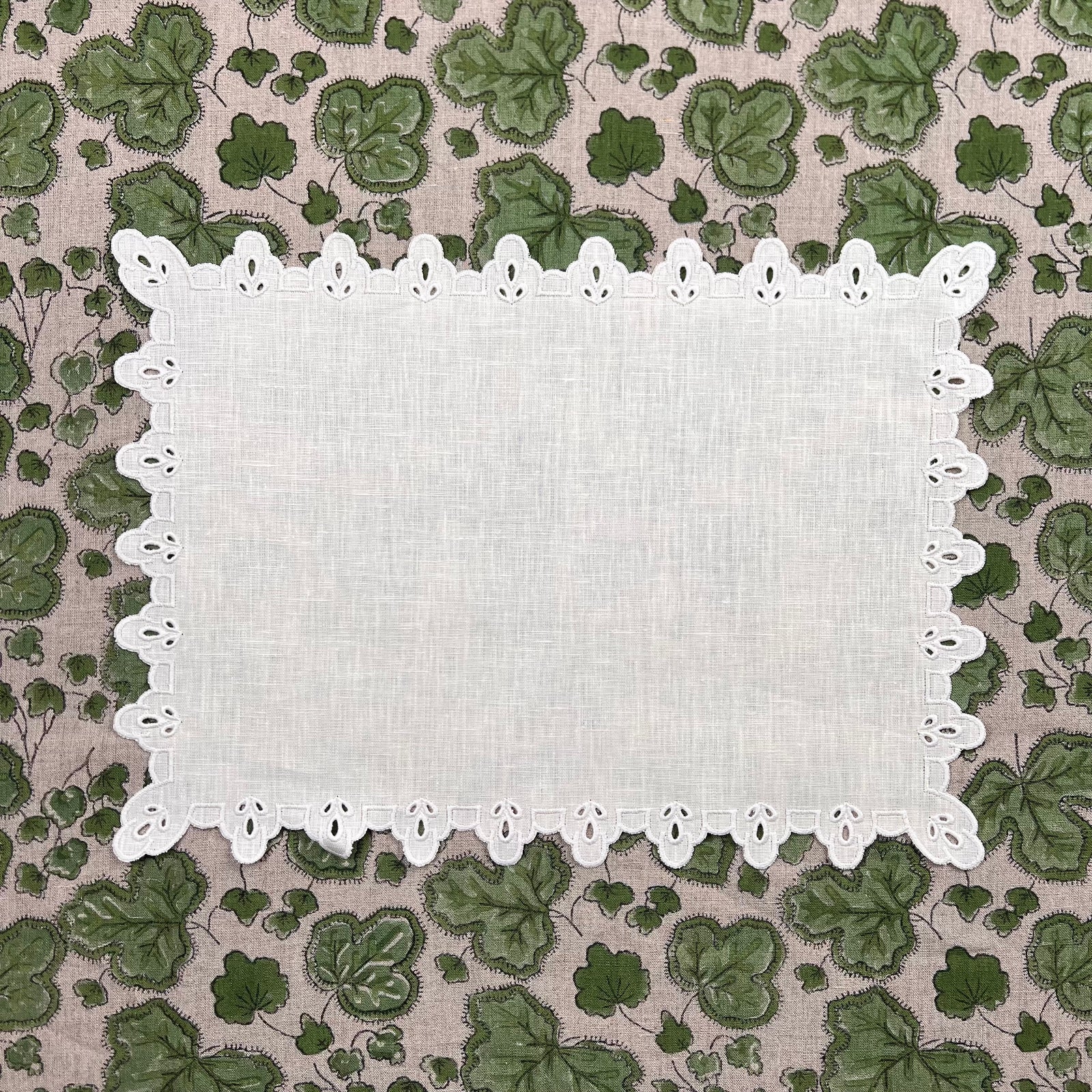 Amalfi Linen Placemat in White