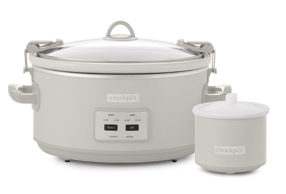 Crock-Pot 7-Qt. Cook & Carry Programmable Slow Cooker & Little Dipper