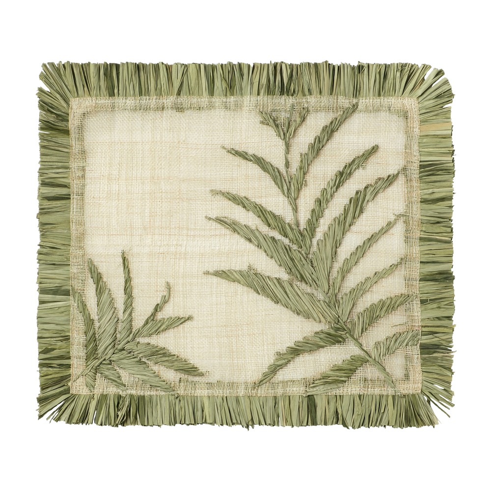 Straw Frond Placemat, Set of Four