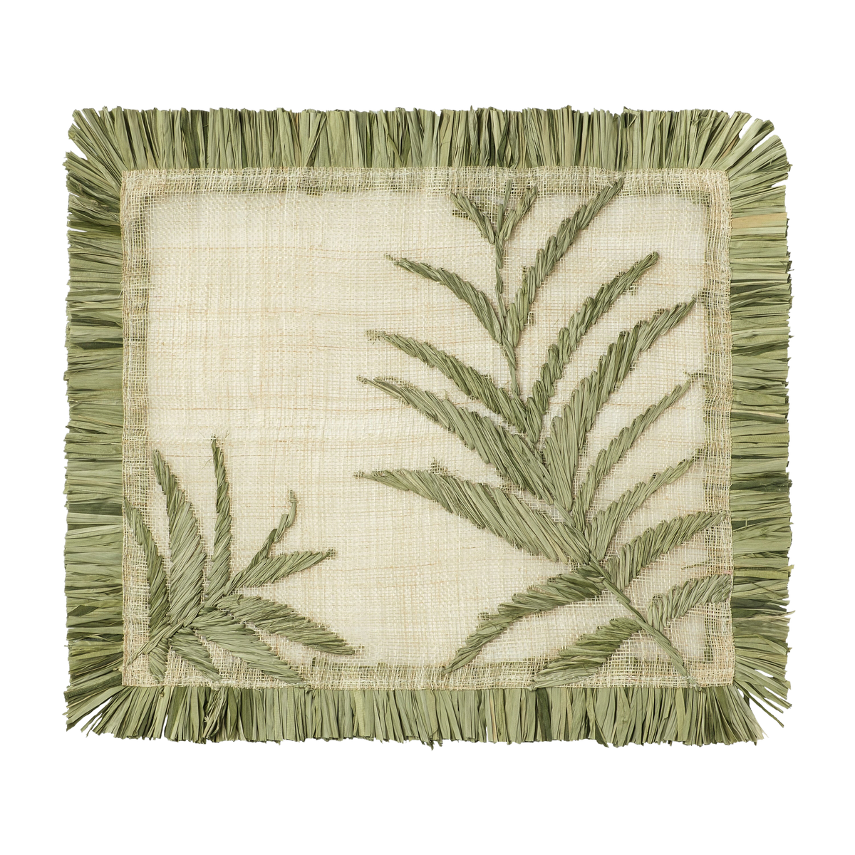 Straw Frond Placemat, Set of Four