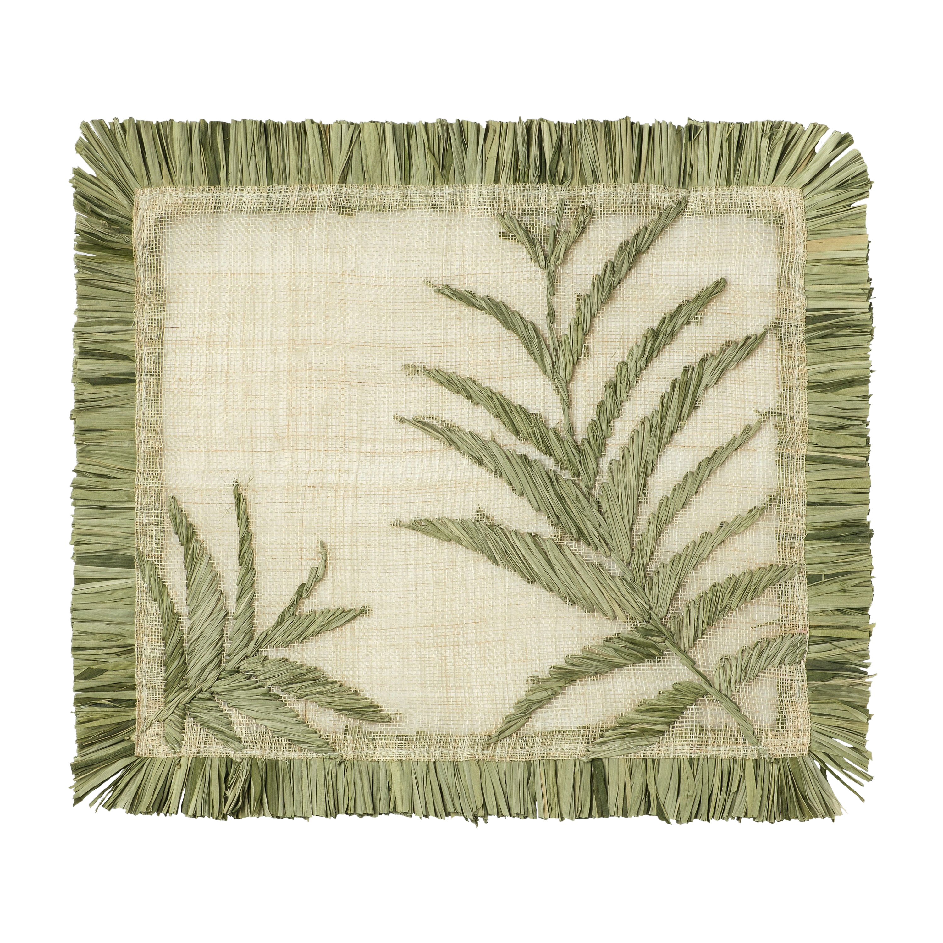 Straw Frond Placemat, Set of Four