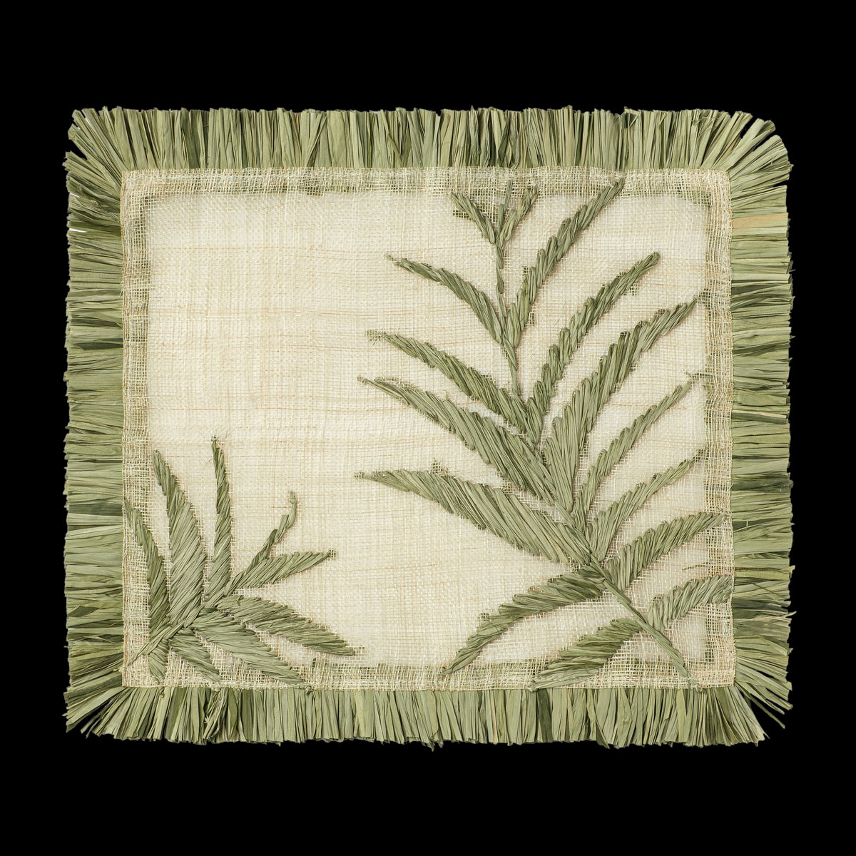 Straw Frond Placemat, Set of Four