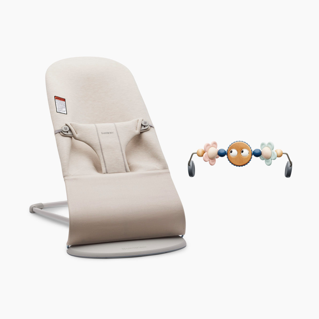 Babybjörn Bouncer Bliss and Toy Bar Bundle