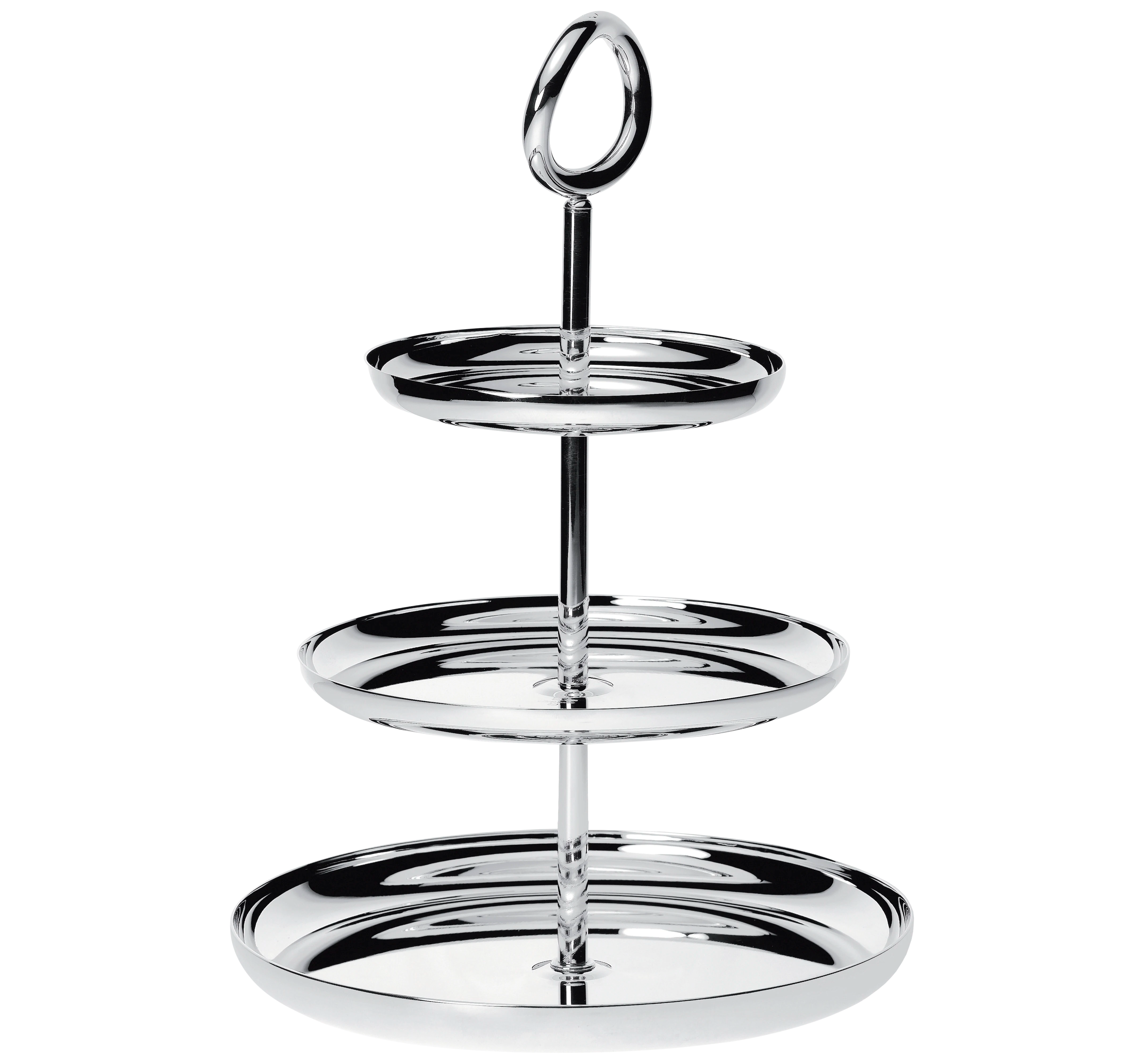Vertigo Silver-plated 3-Tier Pastry Stand