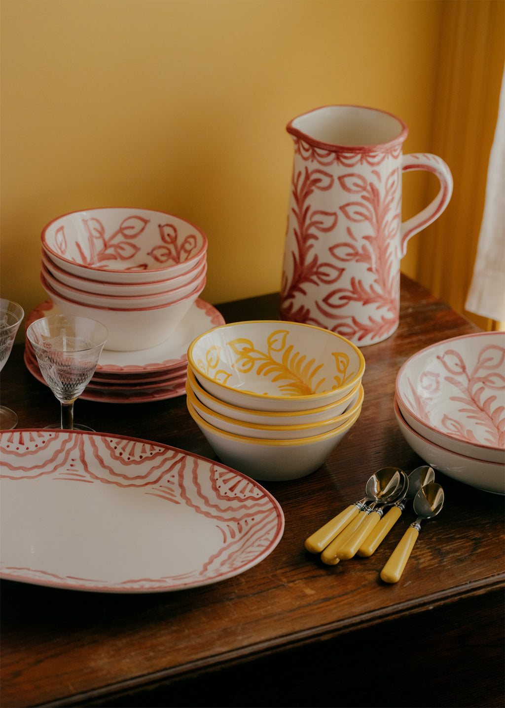 Large Pink Platter