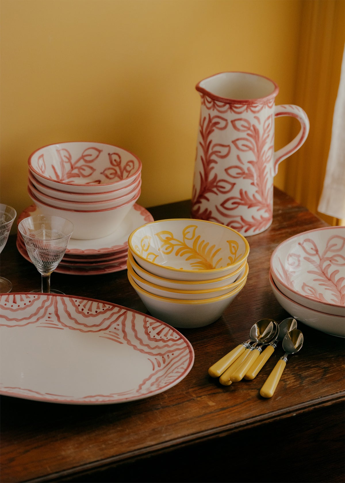 Large Pink Platter