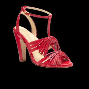 Perfect Kathryn 100 in Rose Red Calf