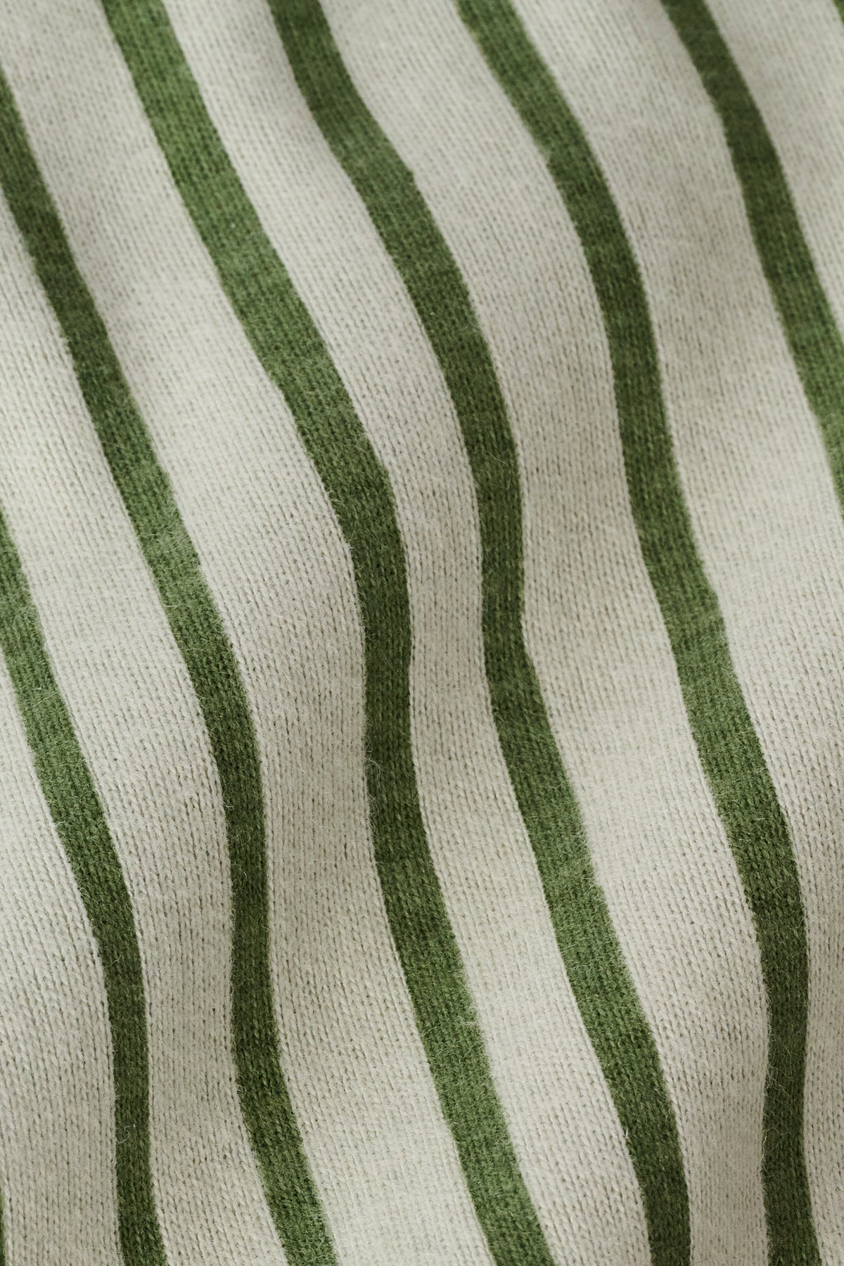 Ribbed Baby Footless Sleeper in Stripes Away Evergreen