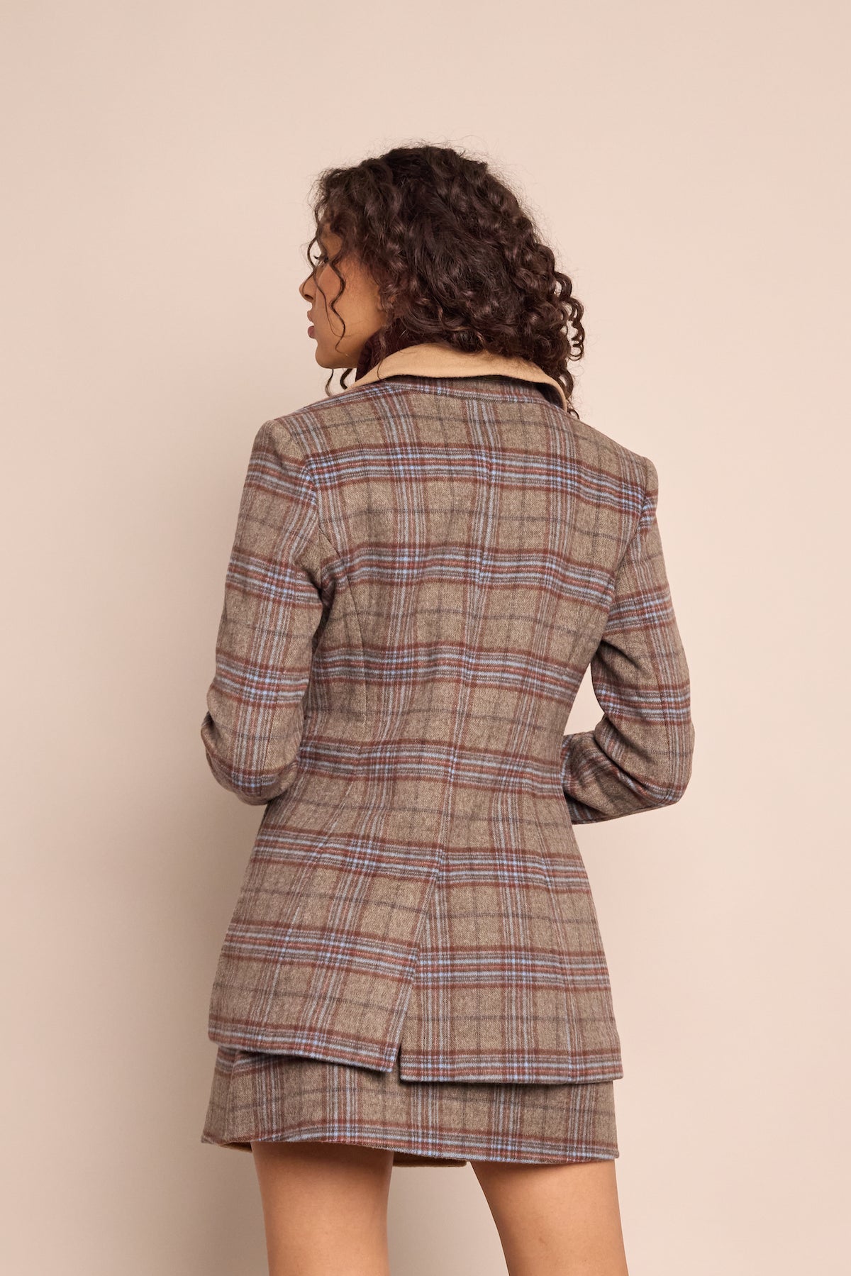 Ross Blazer in Allen Plaid