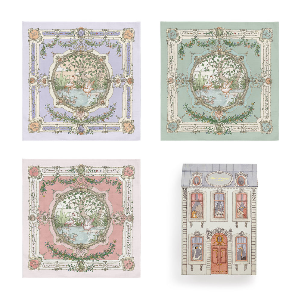 Trio Tapestry Carré Set | Over The Moon