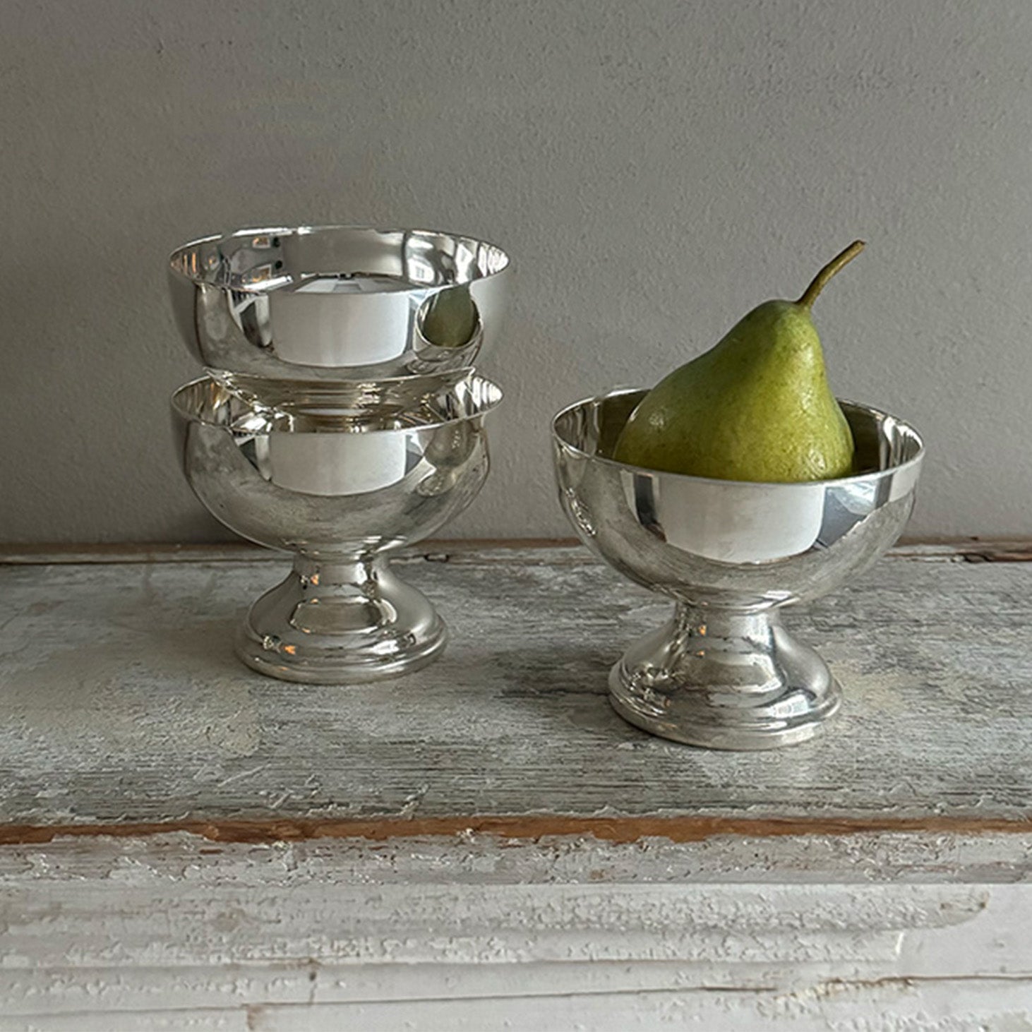 Vintage Footed Sorbet Bowl