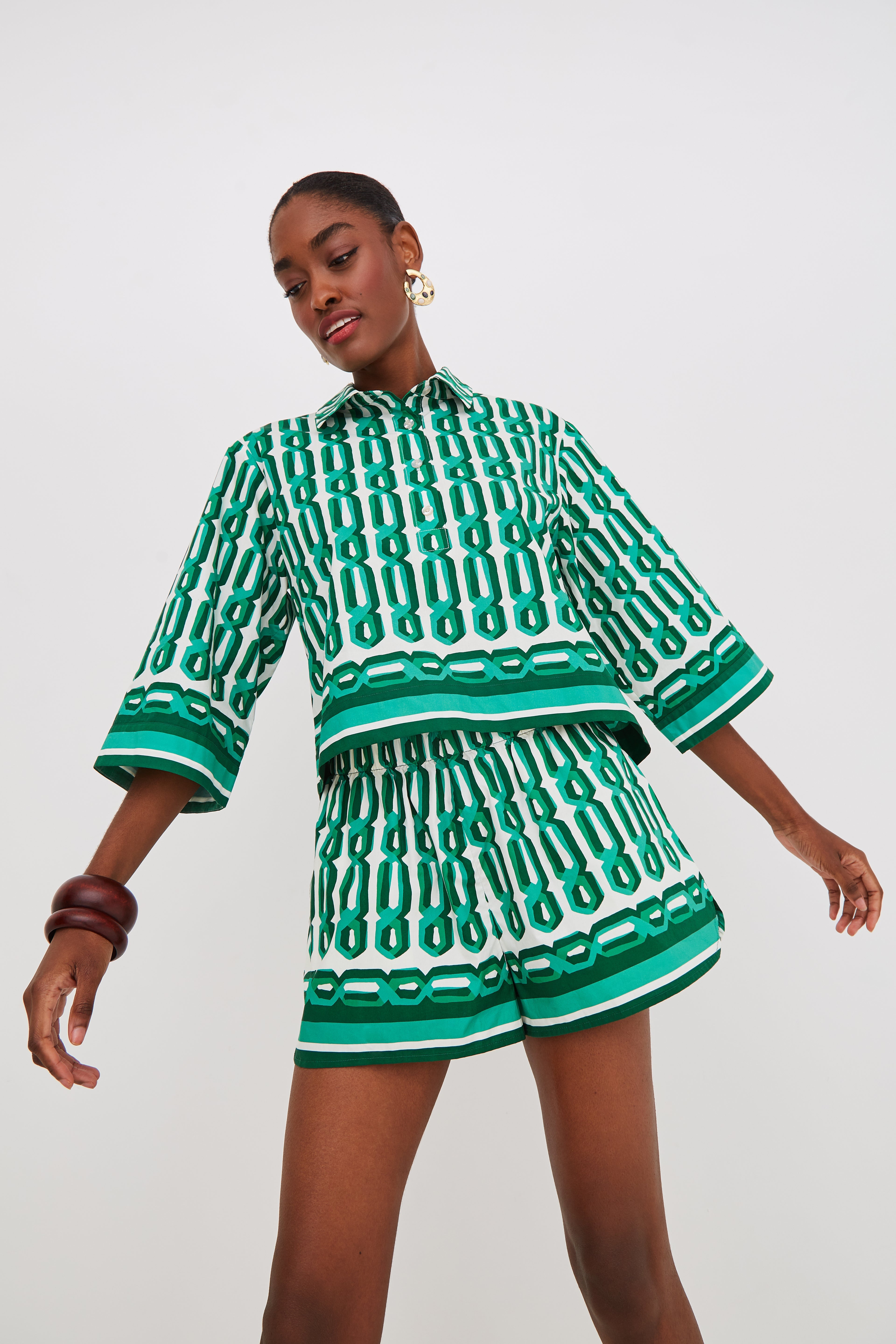 Erica Shirt in Martin Geo