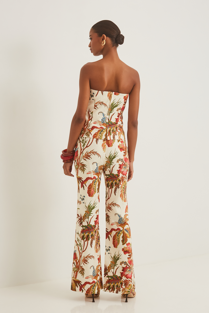 Mayflower Pants in Fauna Floral Ivory