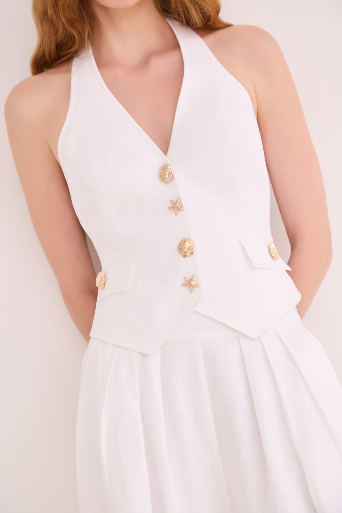 Prescott Top in White