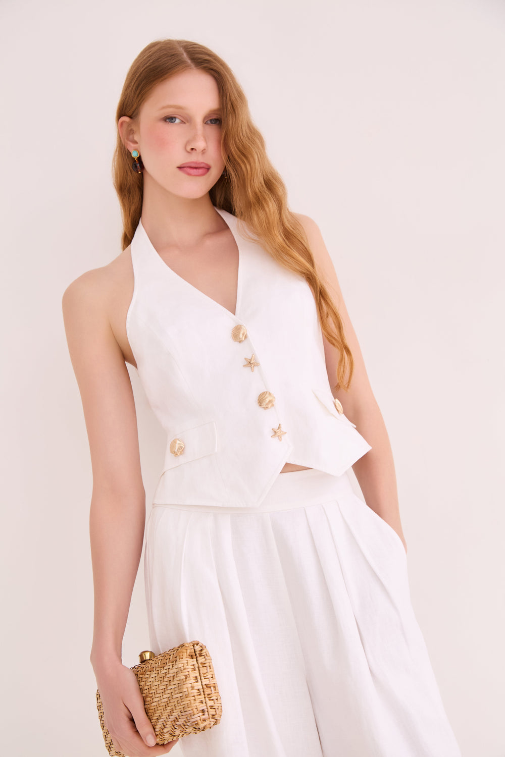 Prescott Top in White