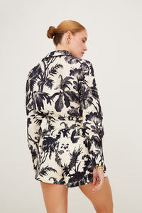 Perfect Shirt in Fauna Floral Navy
