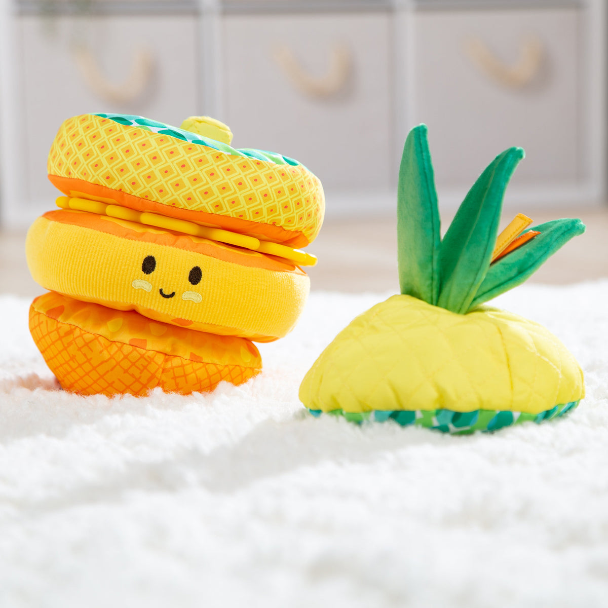 Pineapple Soft Stacker Toy