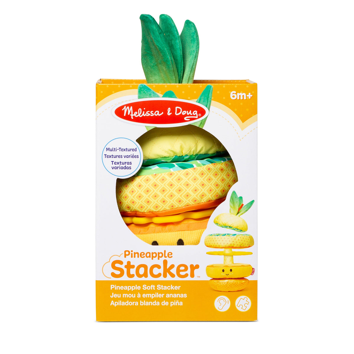 Pineapple Soft Stacker Toy