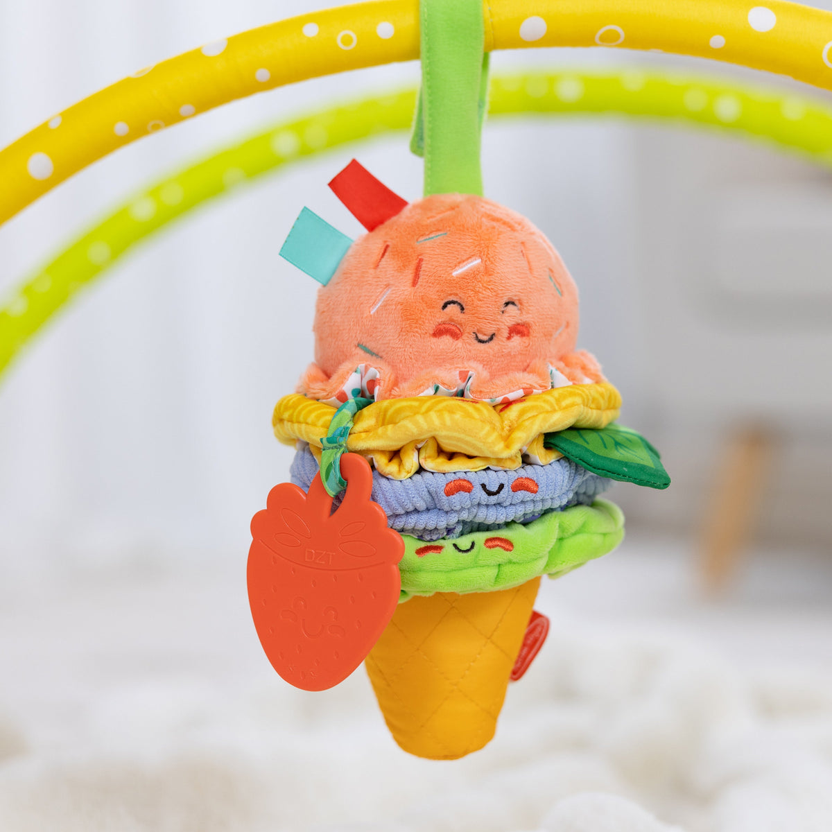 Ice Cream Take-Along Pull Toy
