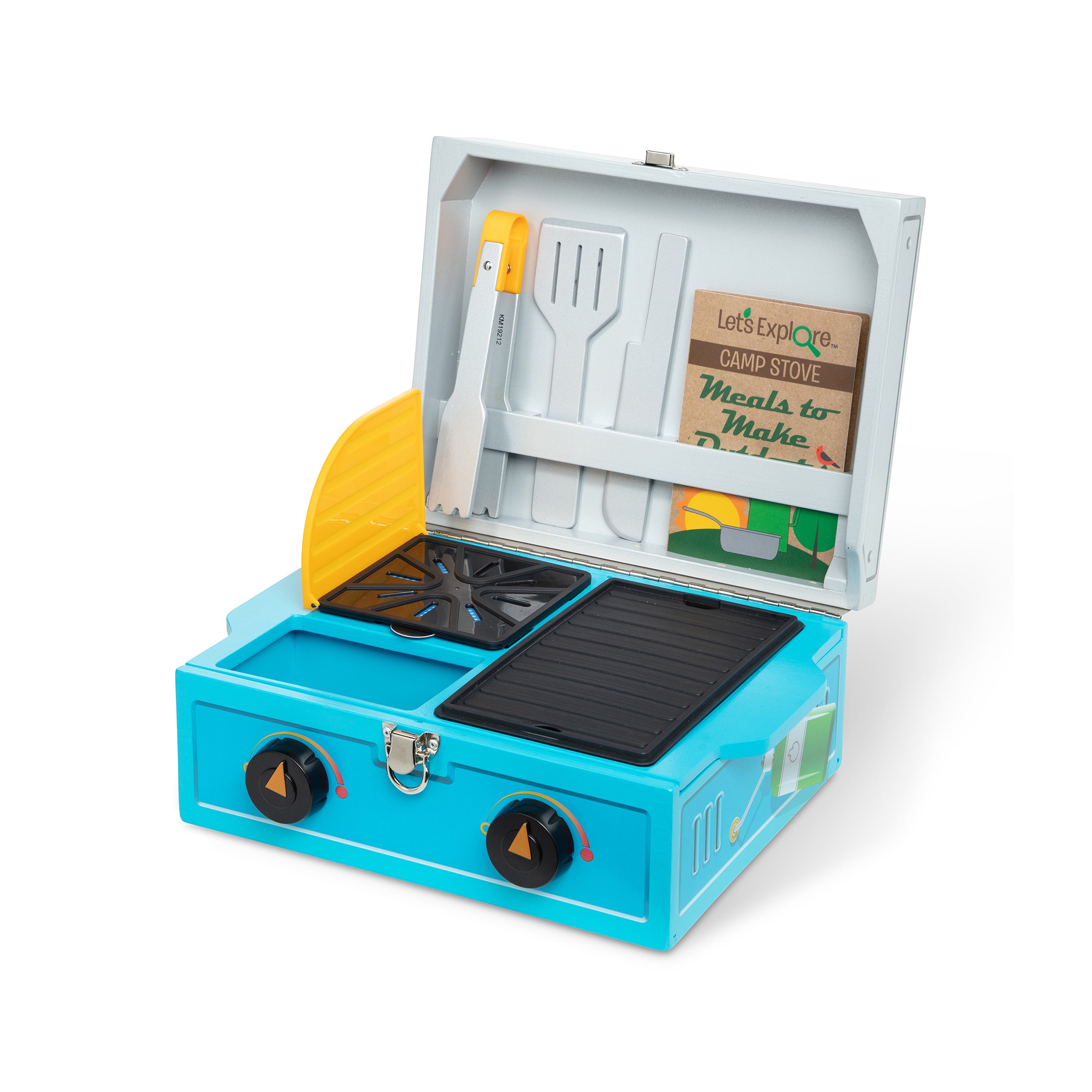 Let’s Explore Wooden Camp Stove Playset