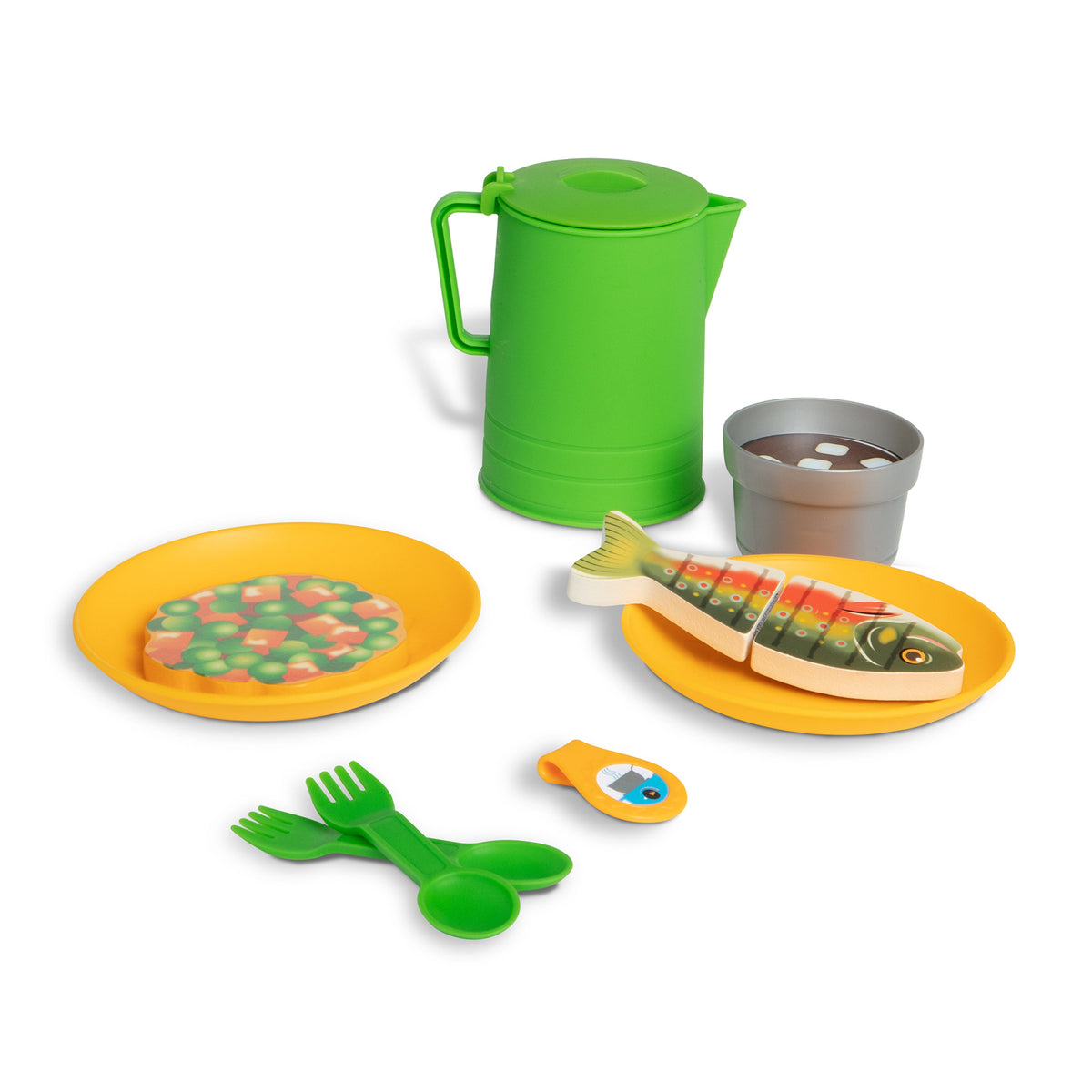 Let’s Explore Wooden Camp Stove Playset