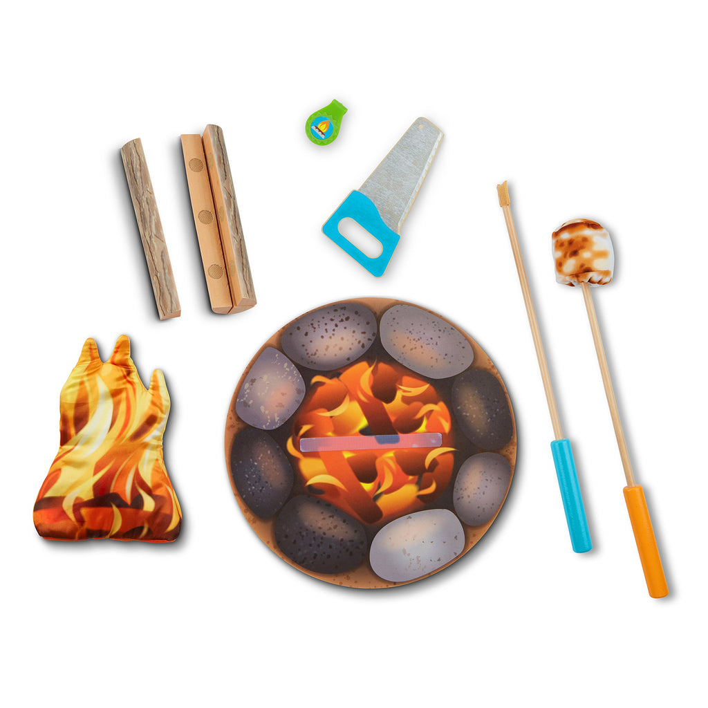 Let’s Explore Campfire S’mores Playset