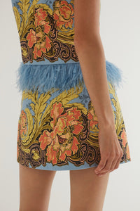 Chrissy Skirt in Nouveau Light Blue