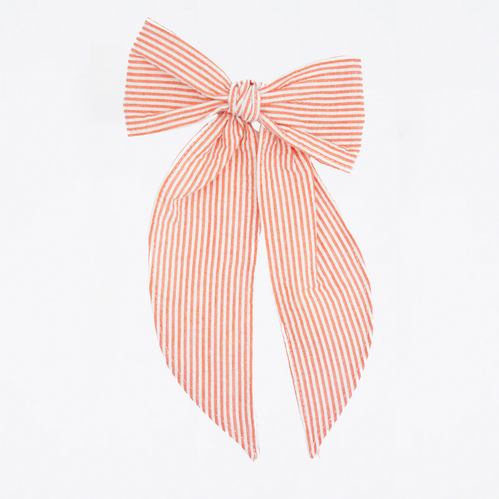 Annie Bow in Red Stripes