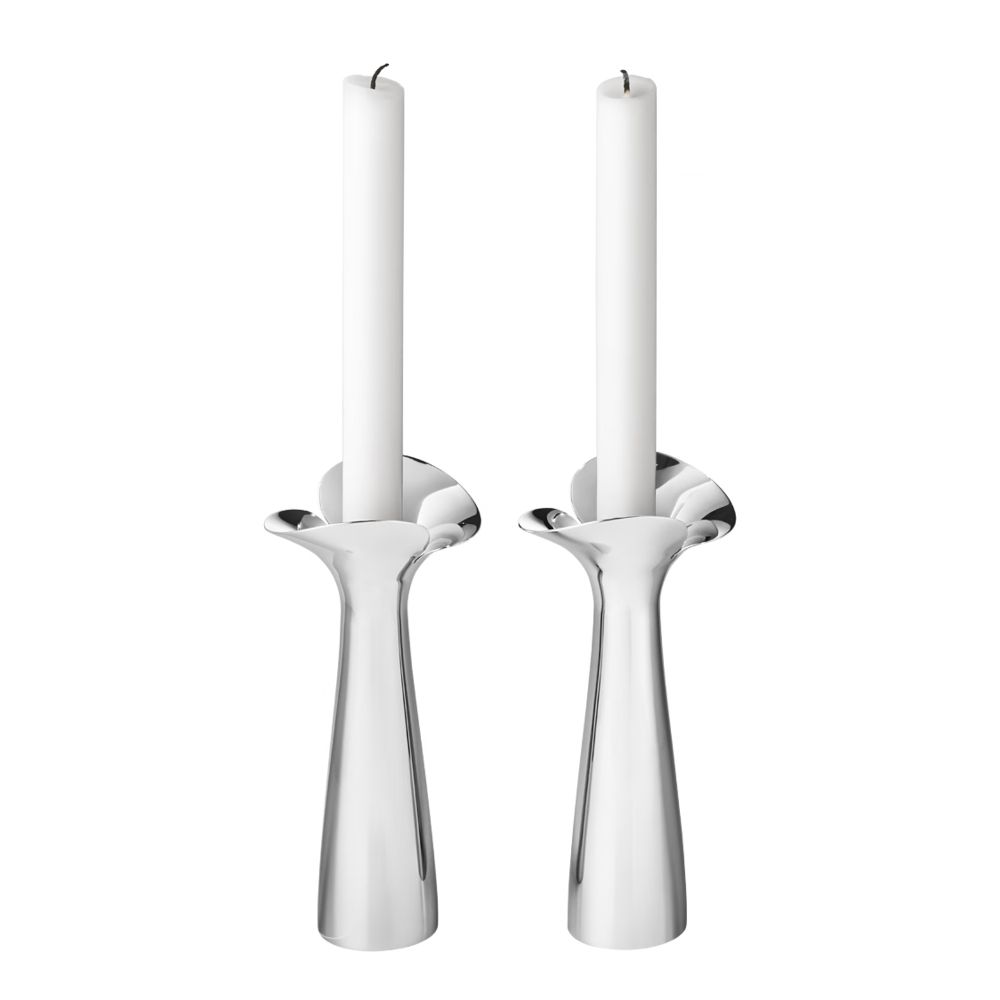 Bloom Botanica Candlesticks by Georg Jensen