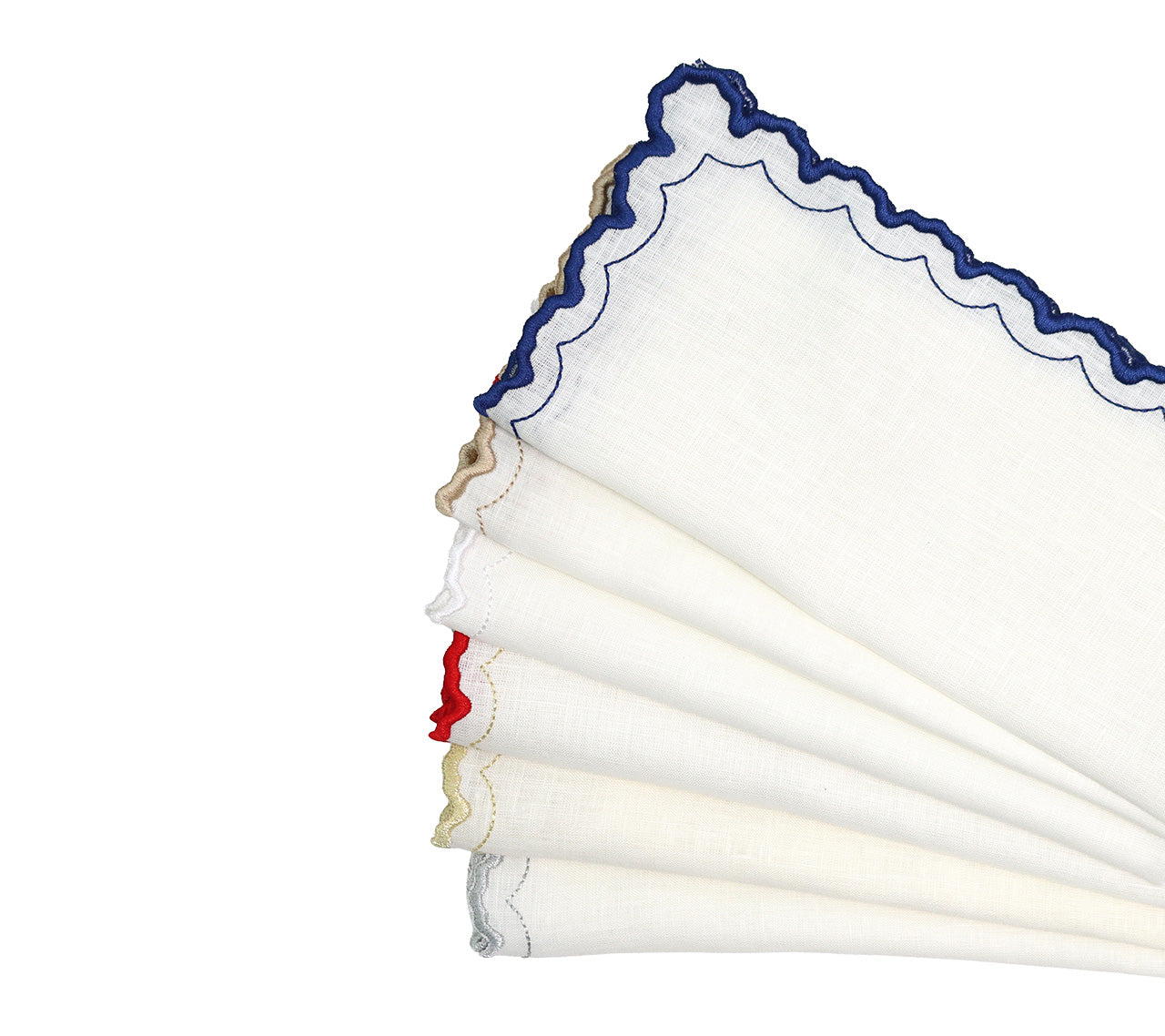 Arches Napkins, Set of 4 (Blue)
