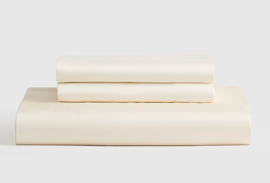 Bamboo Fitted Sheet Set-Queen/Ivory