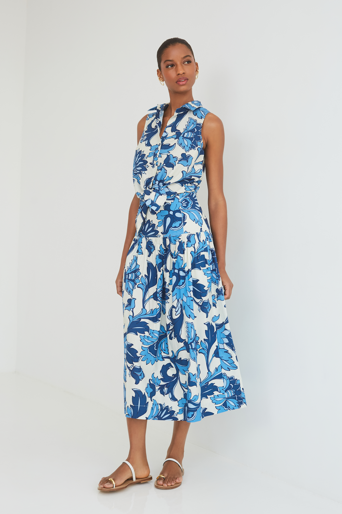 Diya Skirt in Luna Blue