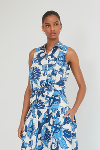 Highland Top in Luna Blue