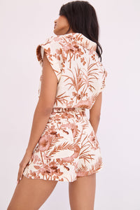 Octavia Top in Paradise Camel