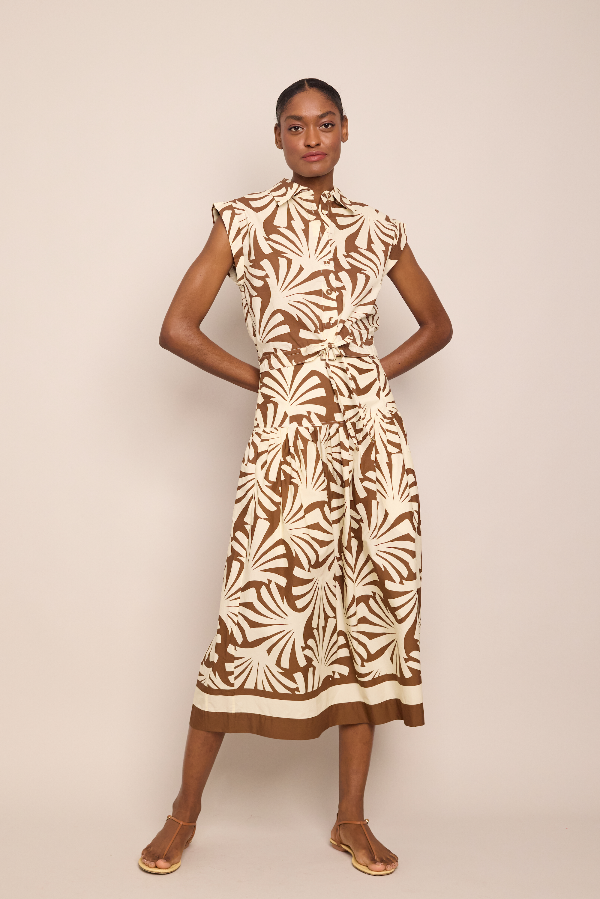Diya Skirt in Catalina Khaki