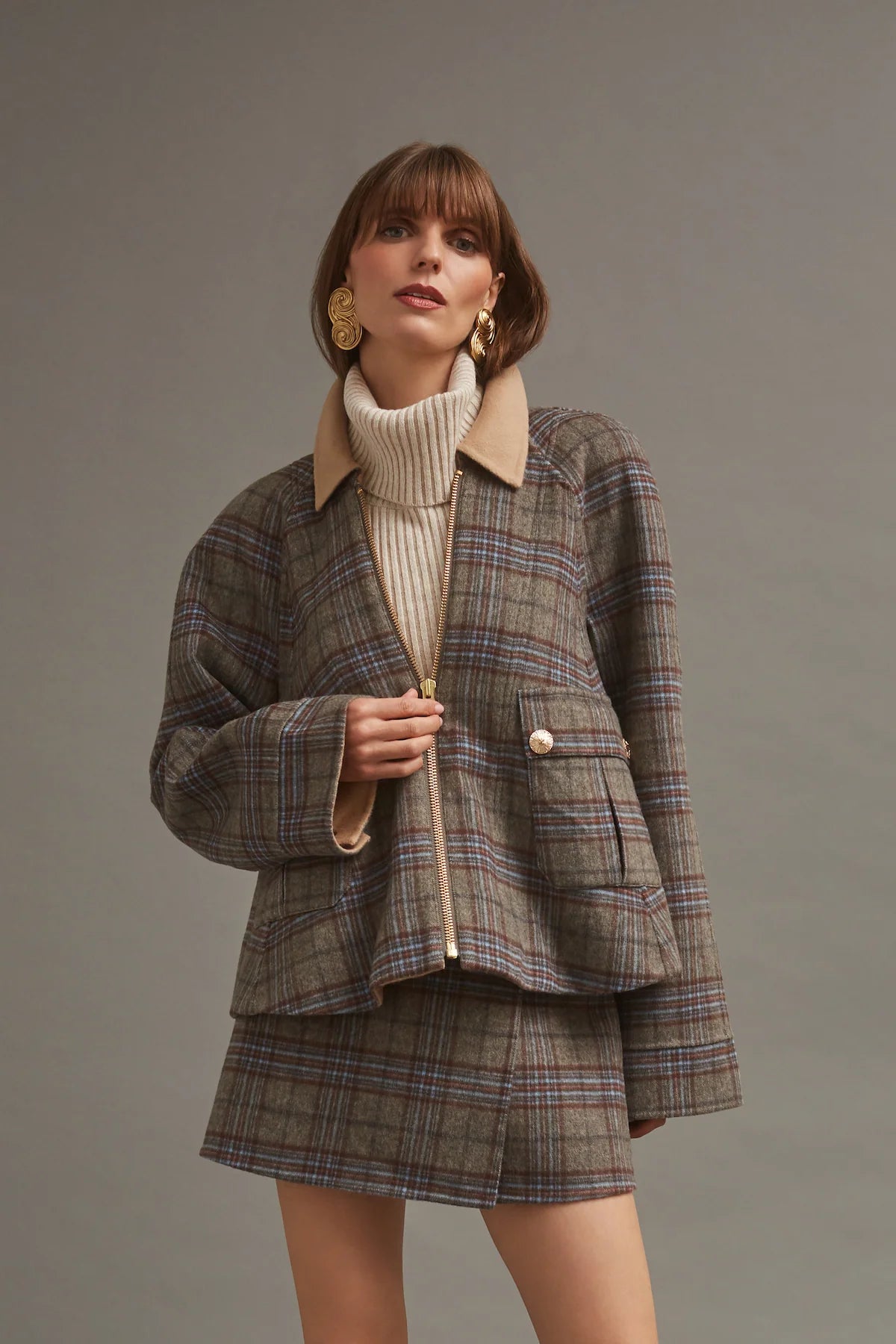 Andrew Jacket in Allen Plaid